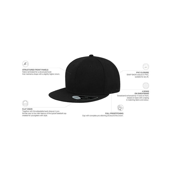 Cappellino Snap Back - personalizzabile con logo
