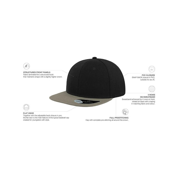 Cappellino Snap Back - personalizzabile con logo