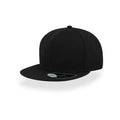 Cappellino Snap Back nero - personalizzabile con logo