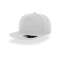 Cappellino Snap Five bianco - personalizzabile con logo
