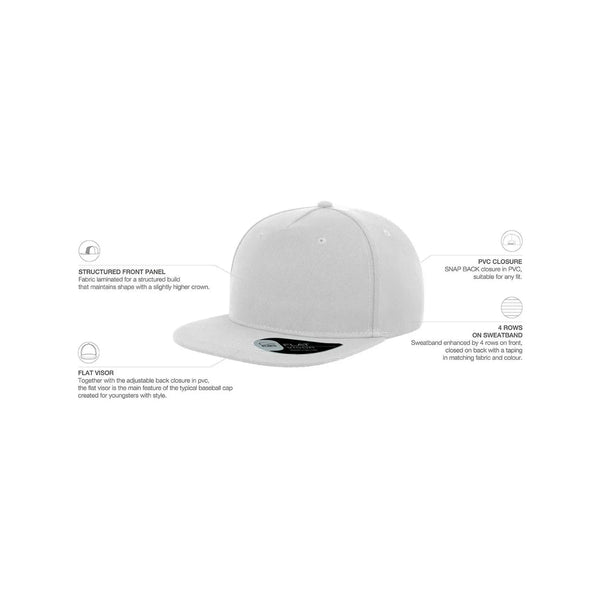 Cappellino Snap Five - personalizzabile con logo