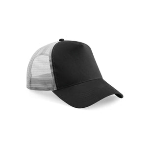 Cappellino Snapback Trucker black/light grey - personalizzabile con logo