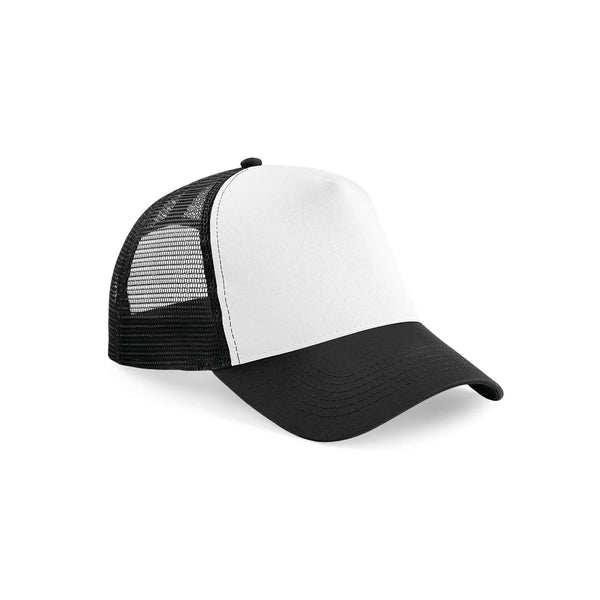 Cappellino Snapback Trucker black/white - personalizzabile con logo
