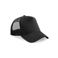 Cappellino Snapback Trucker nero - personalizzabile con logo
