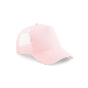 Cappellino Snapback Trucker rosa - personalizzabile con logo