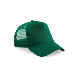 Cappellino Snapback Trucker verde - personalizzabile con logo