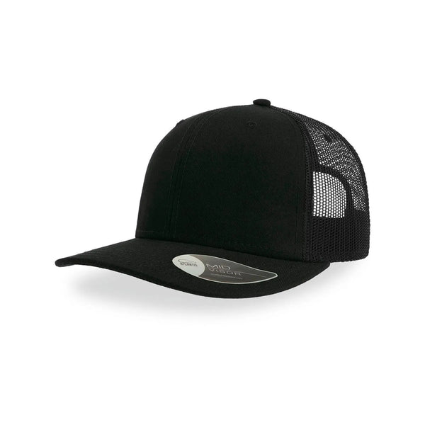 Cappellino Sonic nero - personalizzabile con logo