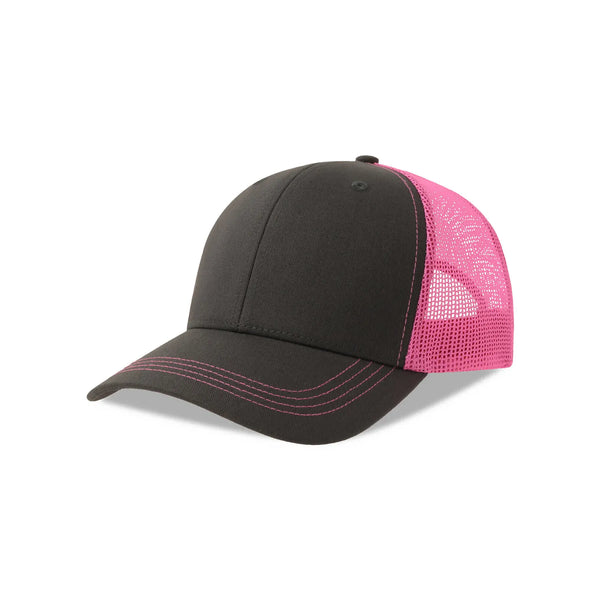 Cappellino Sonic-S dark grey/fuchsia fluo - personalizzabile con logo