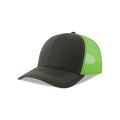 Cappellino Sonic-S dark grey/green fluo - personalizzabile con logo