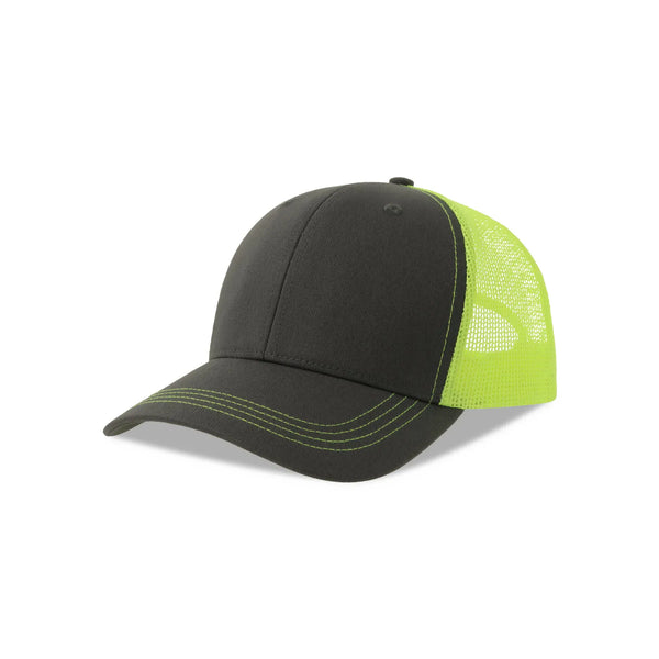 Cappellino Sonic-S dark grey/yellow fluo - personalizzabile con logo