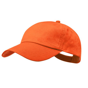 Cappellino Sport arancione - personalizzabile con logo