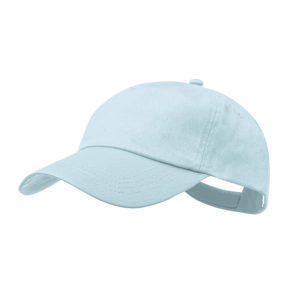 Cappellino Sport blu pastello - personalizzabile con logo