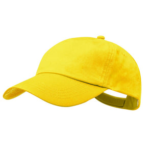 Cappellino Sport giallo - personalizzabile con logo