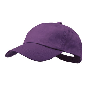 Cappellino Sport porpora - personalizzabile con logo