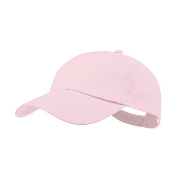 Cappellino Sport rosa pastello - personalizzabile con logo