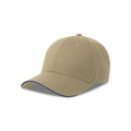 Cappellino Sport sandwich-S verde - personalizzabile con logo
