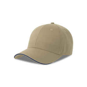 Cappellino Sport sandwich-S verde - personalizzabile con logo