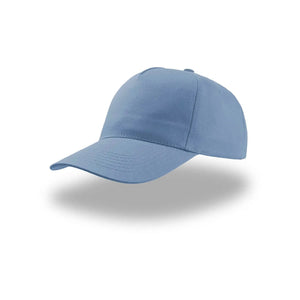 Cappellino Start Five azzurro - personalizzabile con logo