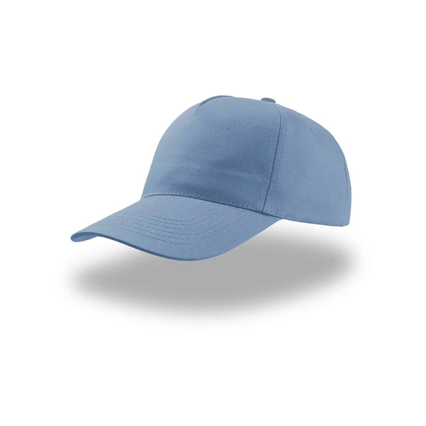 Cappellino Start Five azzurro - personalizzabile con logo