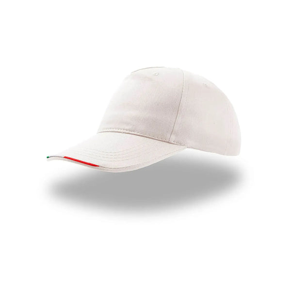 Cappellino Start Five Italia bianco - personalizzabile con logo