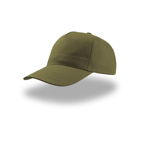 Cappellino Start Five olive - personalizzabile con logo