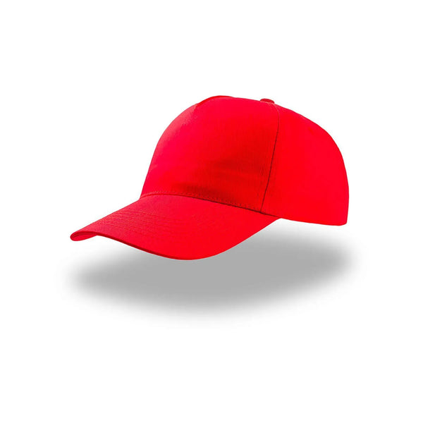 Cappellino Start Five rosso - personalizzabile con logo