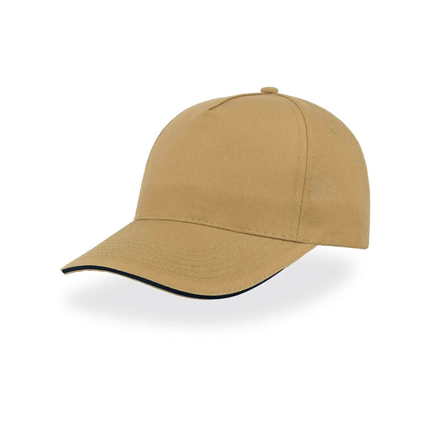 Cappellino Start Five Sandwich verde - personalizzabile con logo