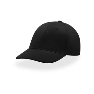 Cappellino Start Six nero - personalizzabile con logo