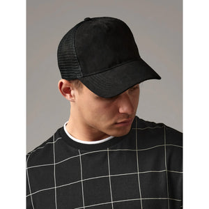 Cappellino Suede Snapback Trucker - personalizzabile con logo