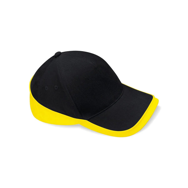 Cappellino Teamwear Competition Cap black/yellow - personalizzabile con logo