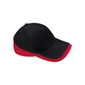 Cappellino Teamwear Competition Cap nero - personalizzabile con logo
