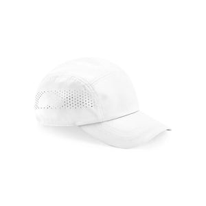 Cappellino Technical Running Cap bianco - personalizzabile con logo