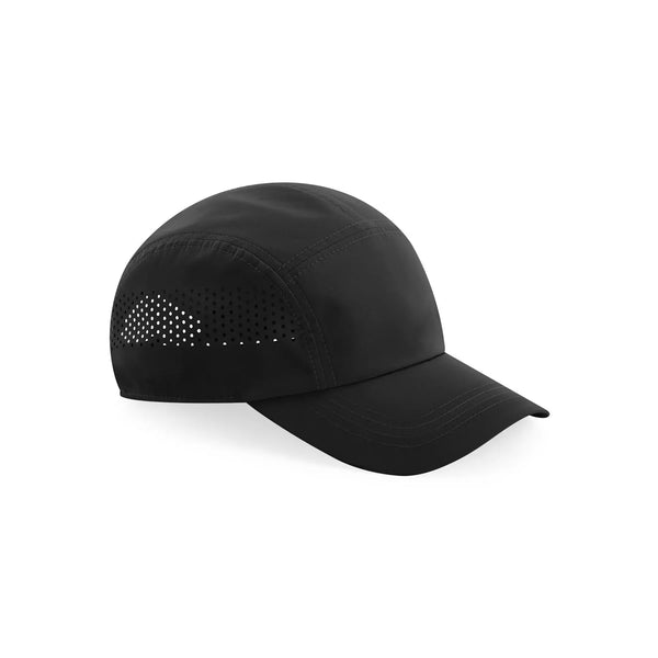 Cappellino Technical Running Cap nero - personalizzabile con logo