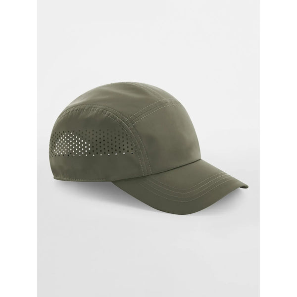 Cappellino Technical Running Cap verde - personalizzabile con logo