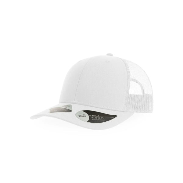 Cappellino Trucker Bryce bianco - personalizzabile con logo