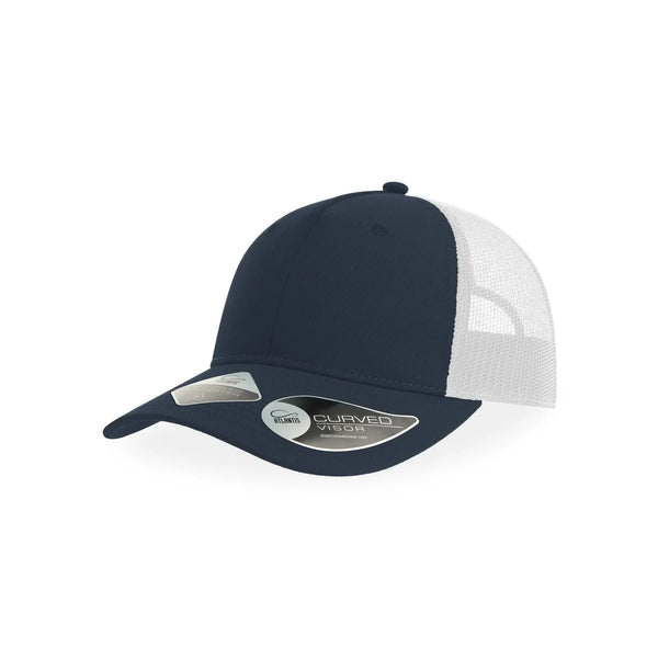 Cappellino Trucker Bryce blu - personalizzabile con logo