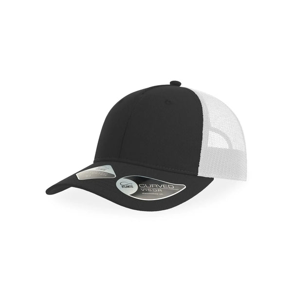 Cappellino Trucker Bryce nero - personalizzabile con logo