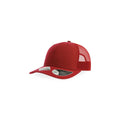 Cappellino Trucker Bryce rosso - personalizzabile con logo