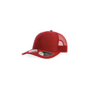 Cappellino Trucker Bryce rosso - personalizzabile con logo