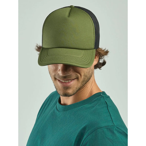 Cappellino Trucker Rapper - personalizzabile con logo