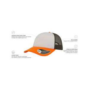 Cappellino Trucker Rapper - personalizzabile con logo