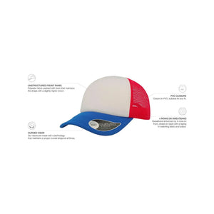 Cappellino Trucker Rapper - personalizzabile con logo