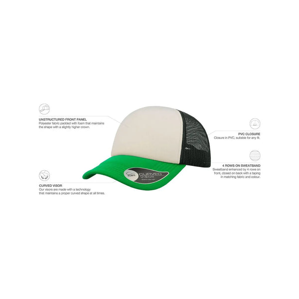 Cappellino Trucker Rapper - personalizzabile con logo