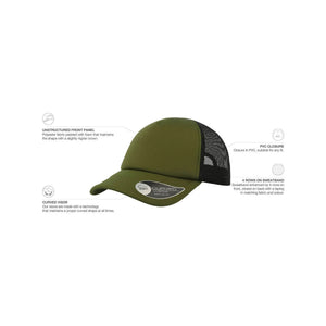 Cappellino Trucker Rapper - personalizzabile con logo