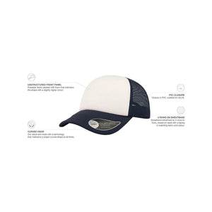 Cappellino Trucker Rapper - personalizzabile con logo