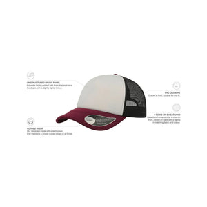 Cappellino Trucker Rapper - personalizzabile con logo