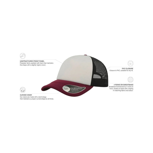 Cappellino Trucker Rapper - personalizzabile con logo