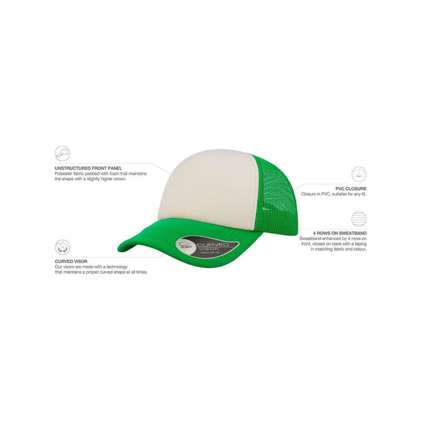 Cappellino Trucker Rapper - personalizzabile con logo