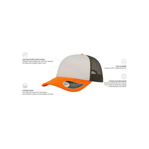 Cappellino Trucker Rapper - personalizzabile con logo