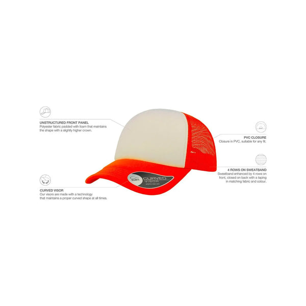 Cappellino Trucker Rapper - personalizzabile con logo